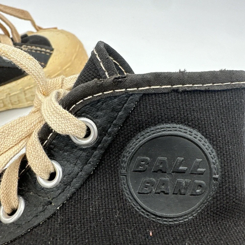 Vintage Ball Band USA high top 1940's basketball shoes sneakers NOS‎ Kids Sz 6.5